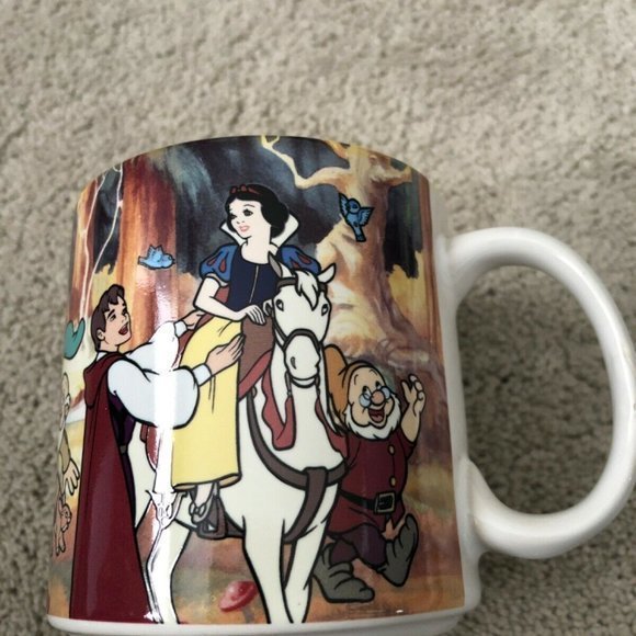 Snow White and the Seven Dwarfs‎ Disney Coffee Mug Cup - Picture 3 of 10